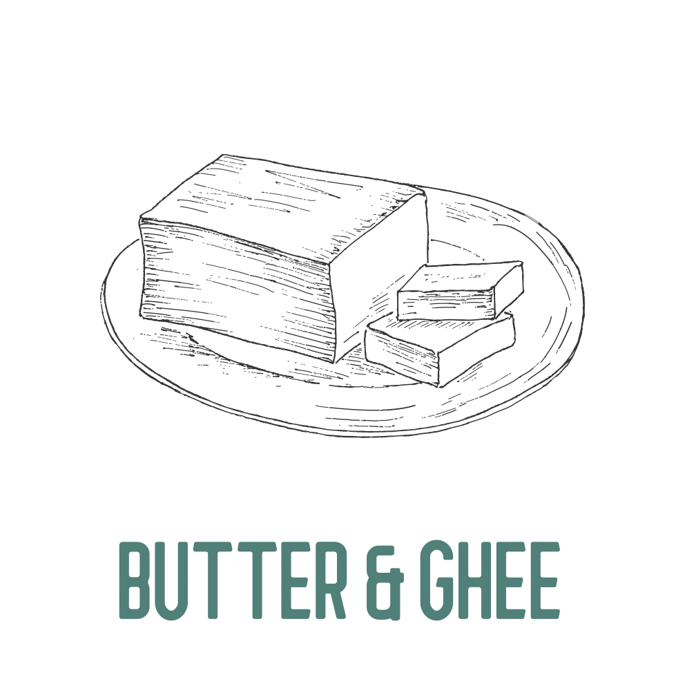 Butter, Eggs & Ghee