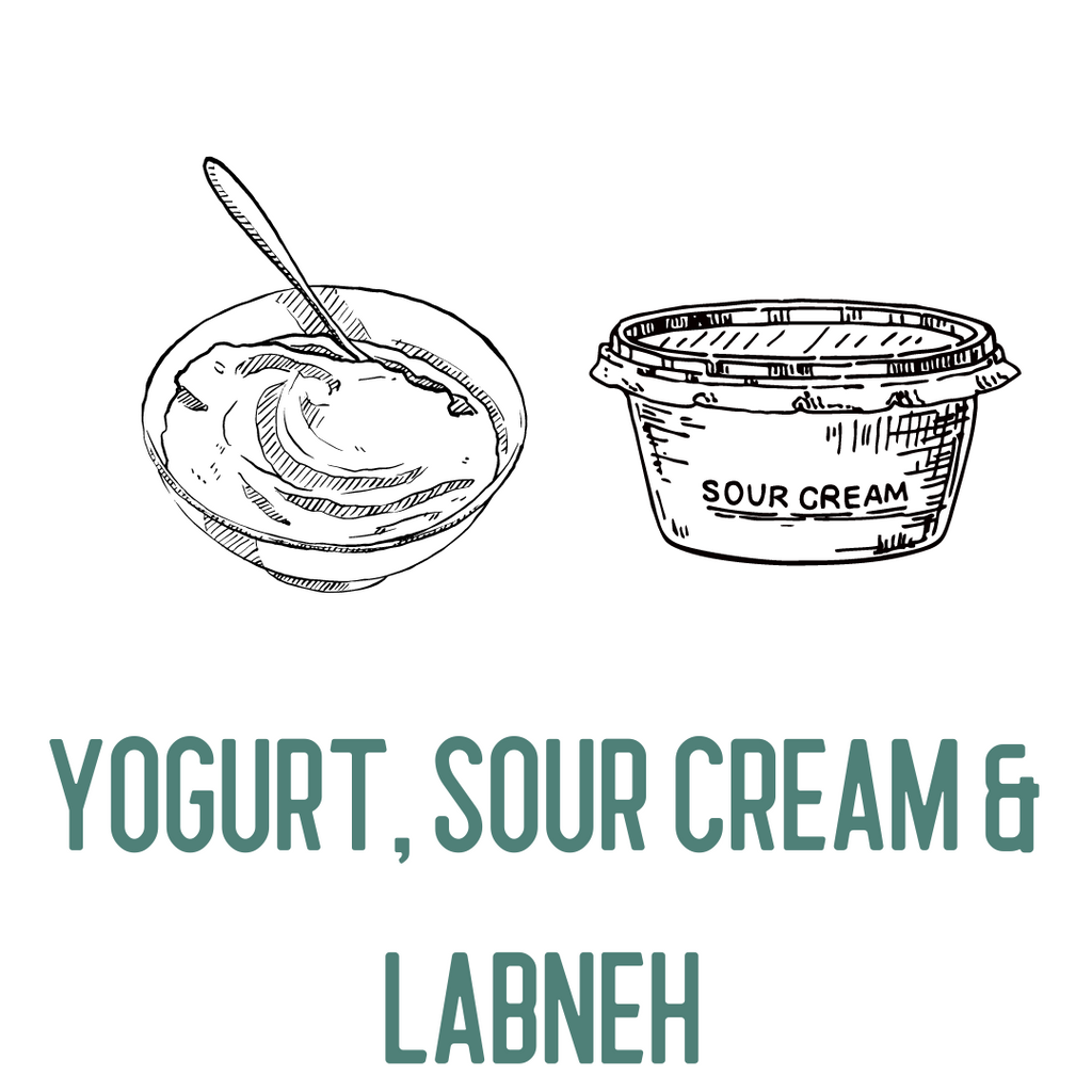 Yogurt, Sour Cream & Labneh