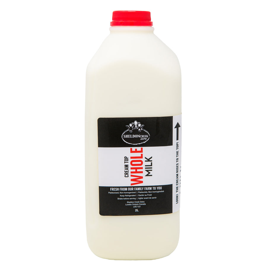 2L Whole Milk Plastic Jug – Sheldon Creek Supply Co.