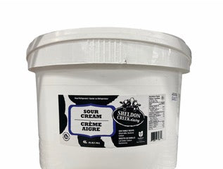 4.5L Sour Cream - Sheldon Creek Supply Co.