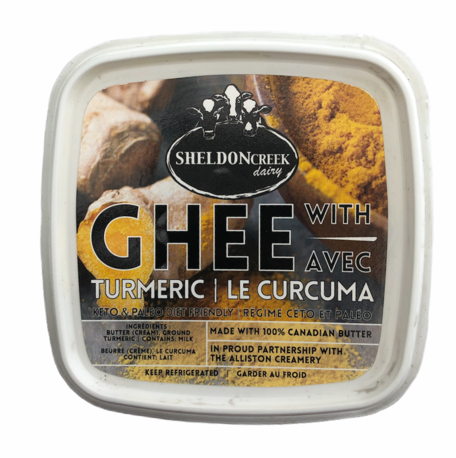 Ghee with Turmeric 250g - From The Farmer.ca